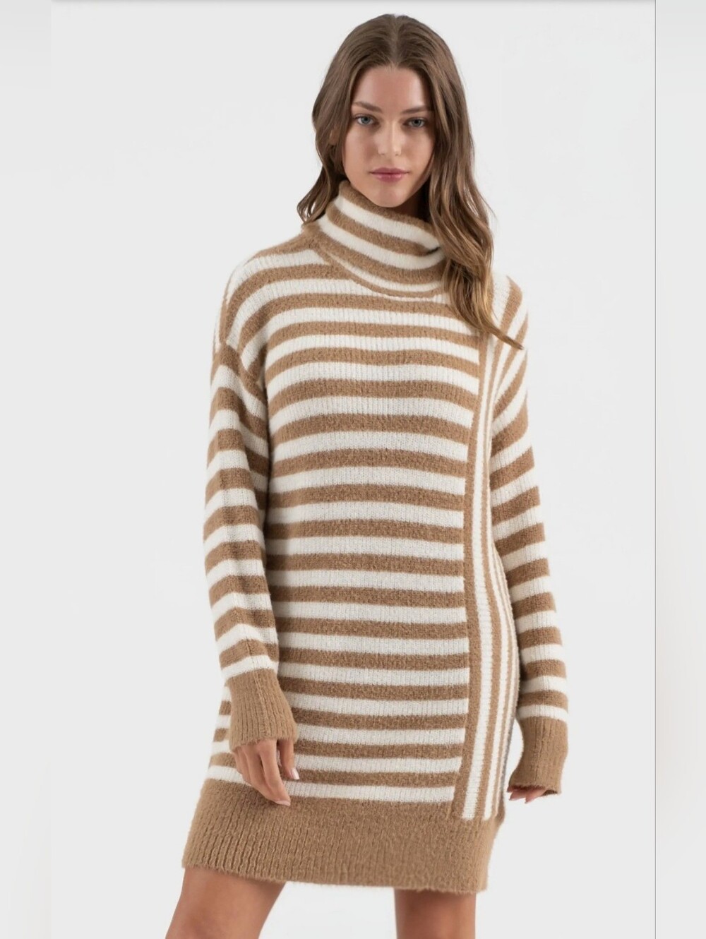 Blu Pepper Turtleneck Sweater Dress Size Medium